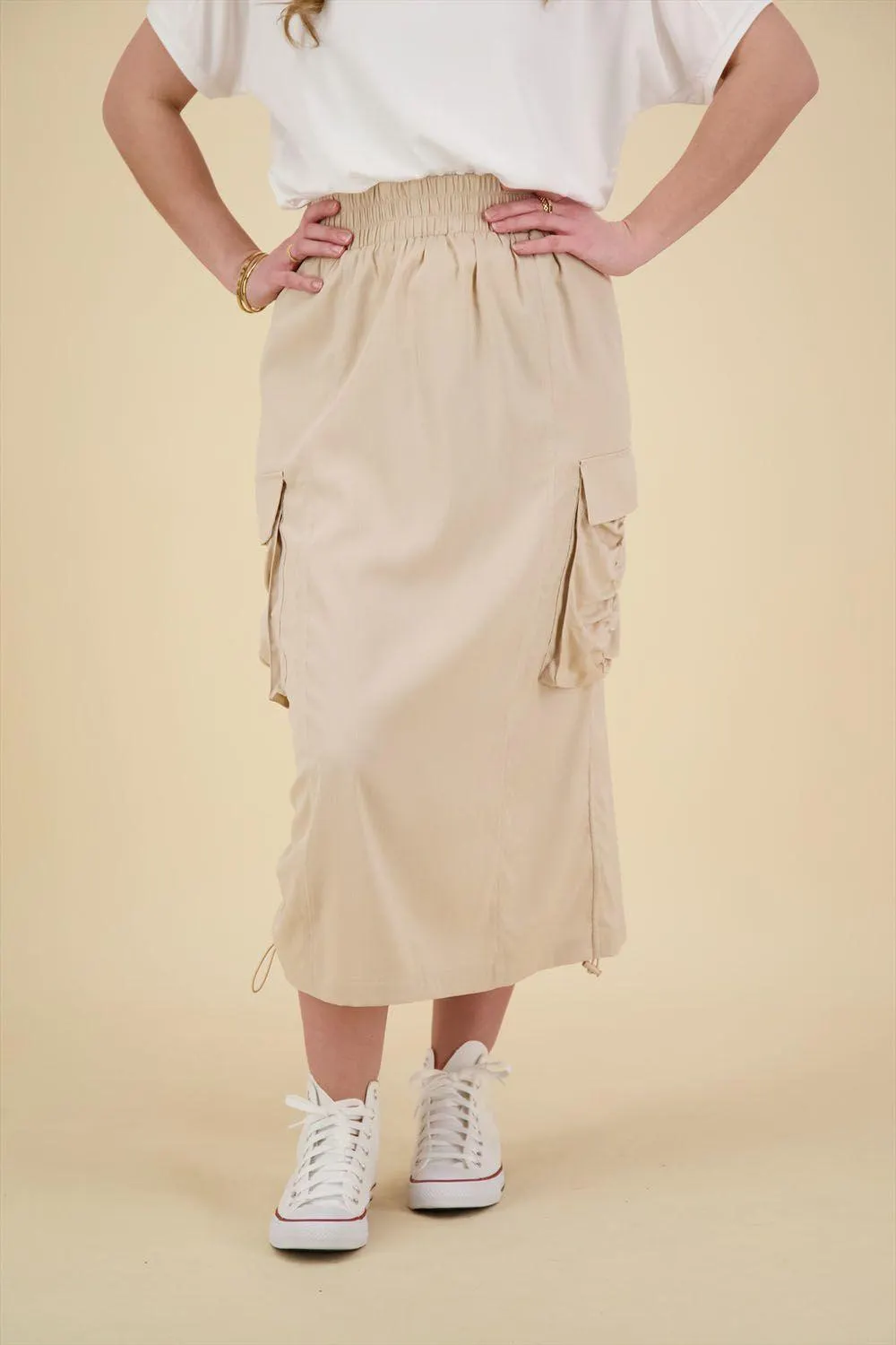 Cargo Rok Beige