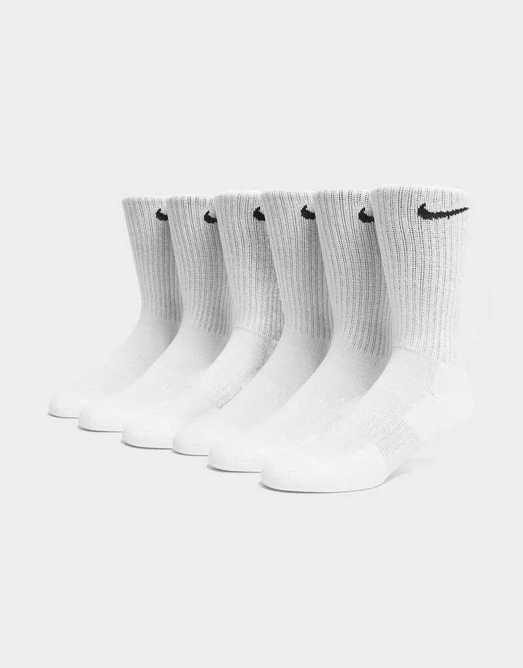 Nike 6 Pack Cushion Crew Socks Heren
