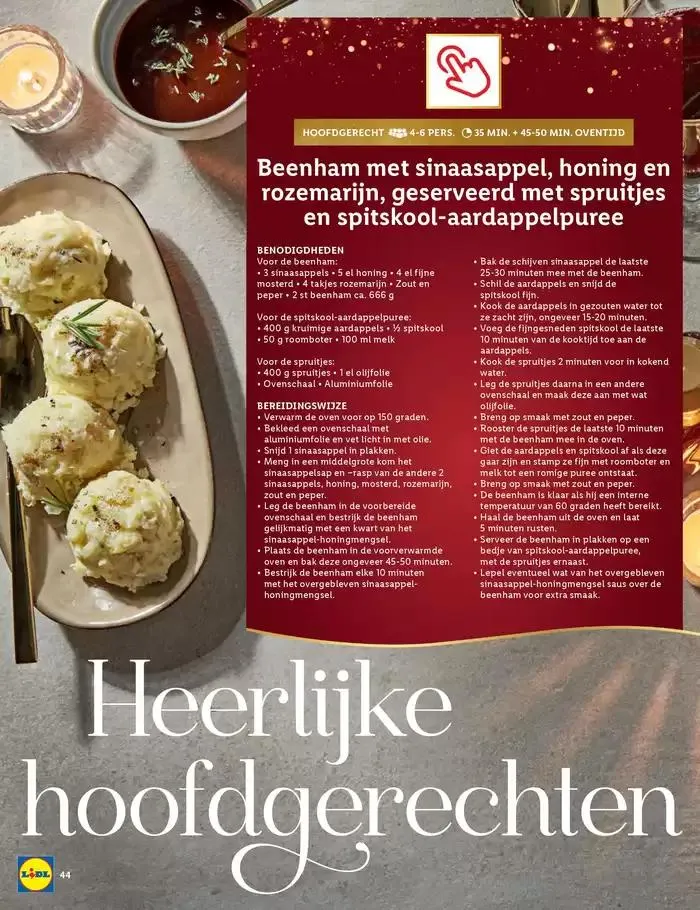 Exclusieve koopjes van 31 oktober tot 26 december 2024 - Folder pagina 44