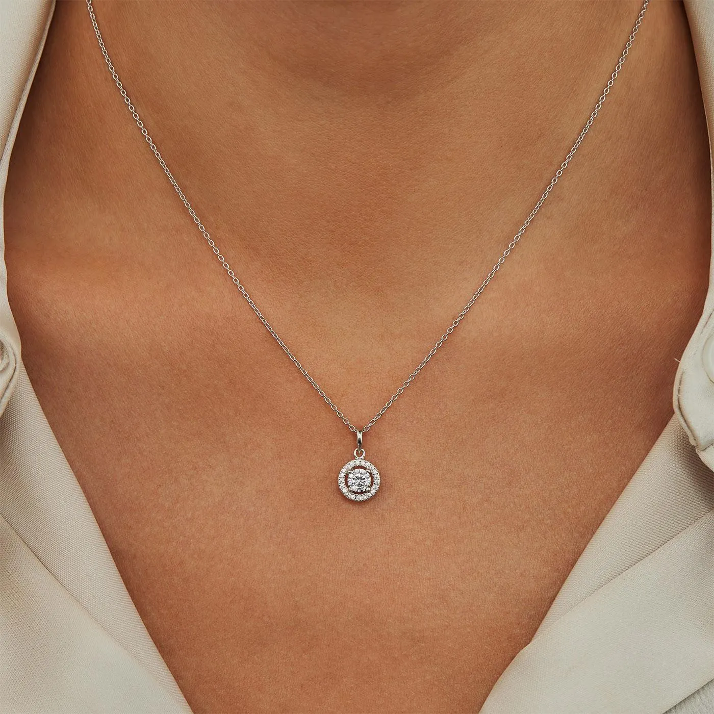 Ponte Vecchio Dalia 925 sterling zilveren ketting PDM34002