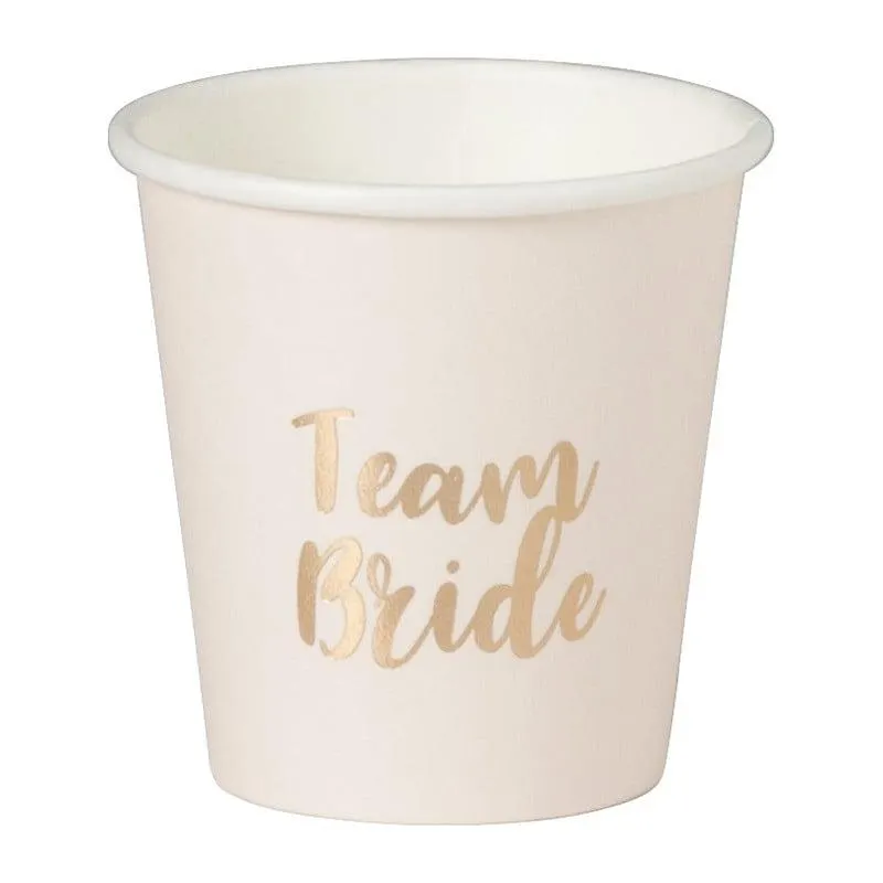 Shotglazen Team Bride - set van 10 - ø3.3x5 cm