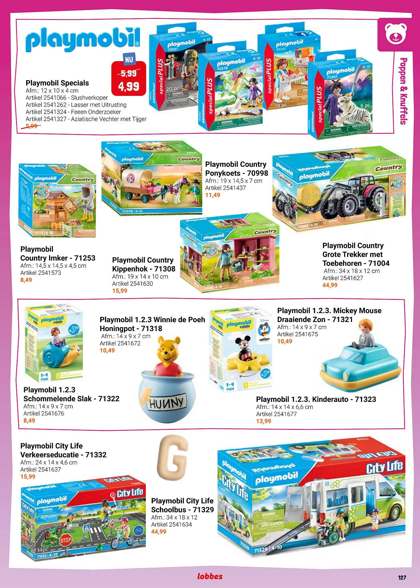 Lobbes folder van 17 september tot 31 december 2023 - Folder pagina 129