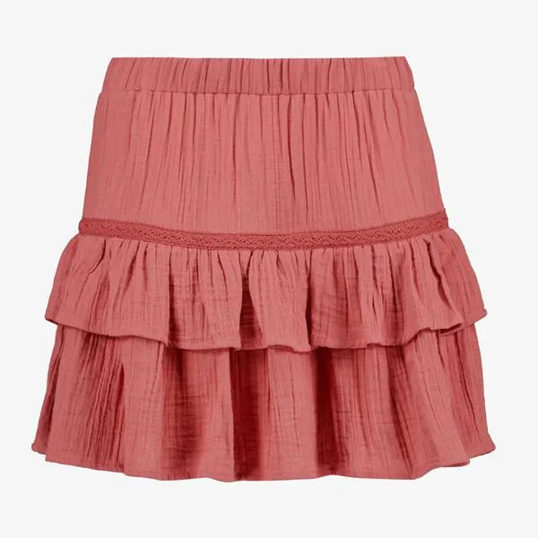 TwoDay dames rok roze met ruches