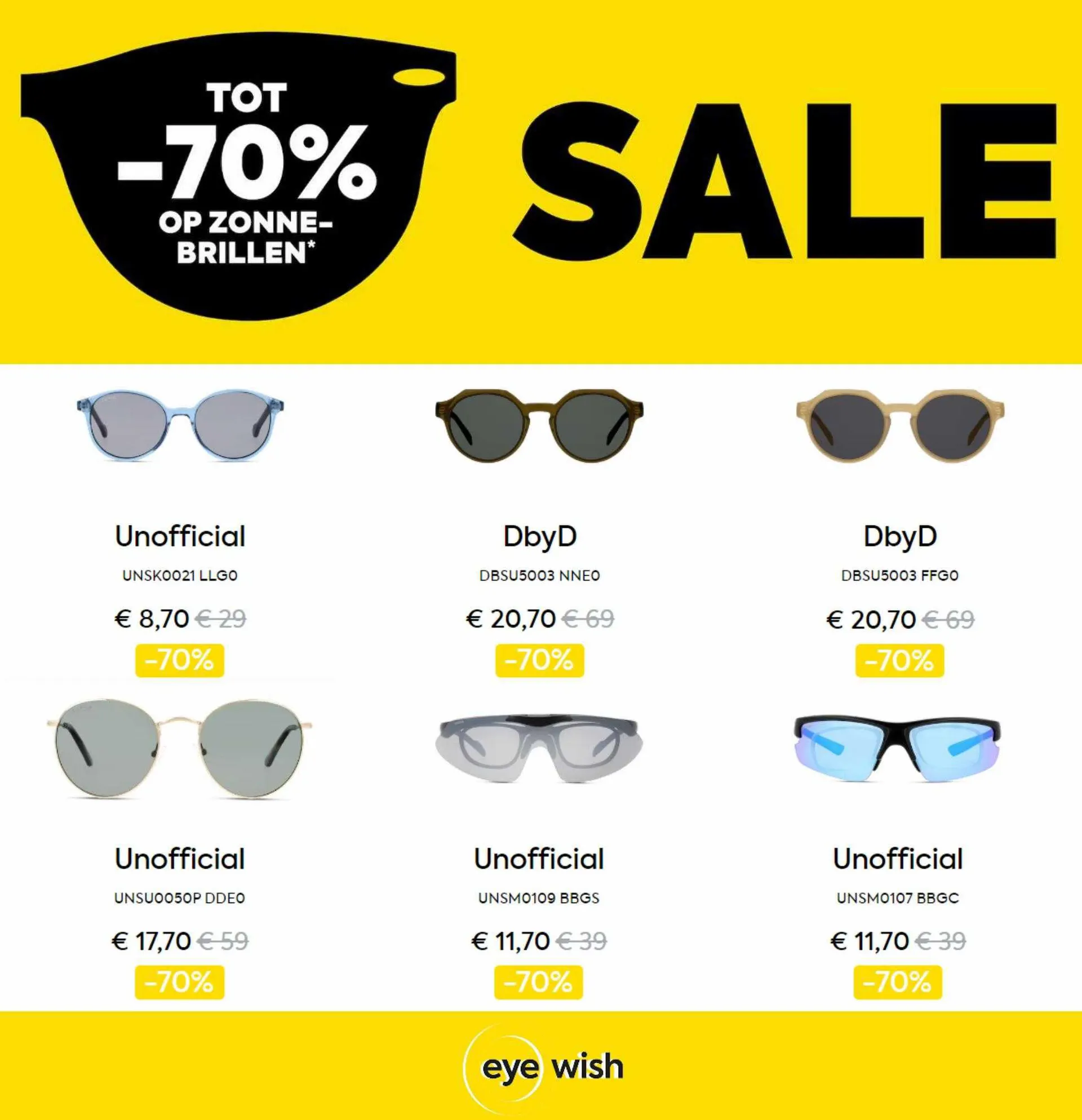 Eye Wish Opticiens Folder van 25 augustus tot 2 oktober 2023 - Folder pagina 5