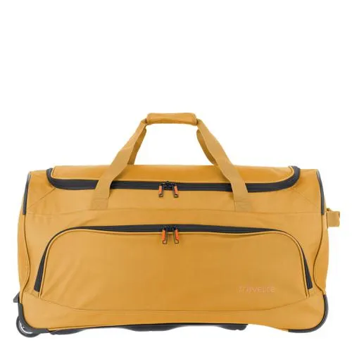 Travelite Reistas met wielen / Weekendtas / Reiskoffer 89 Liter Basics Geel