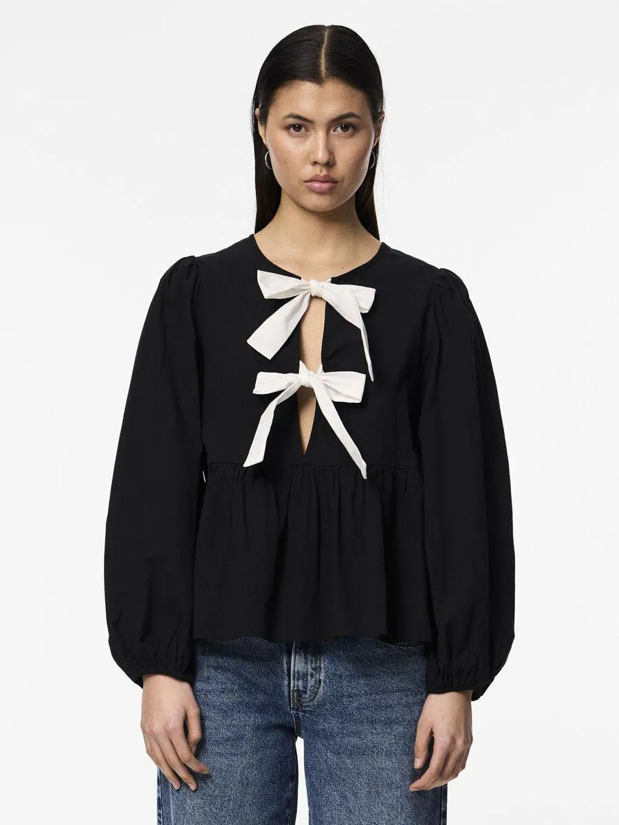 PCGOLLY BOW TOP MET LANGE MOUWEN