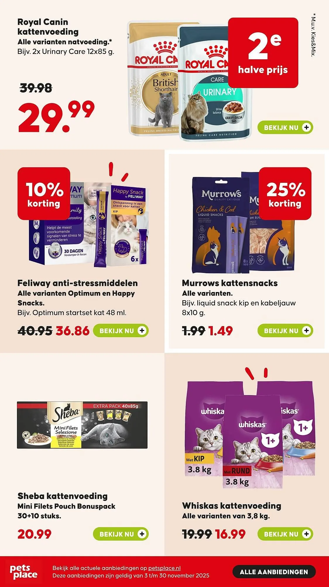 Pets Place folder van 16 november tot 30 november 2025 - Folder pagina 9