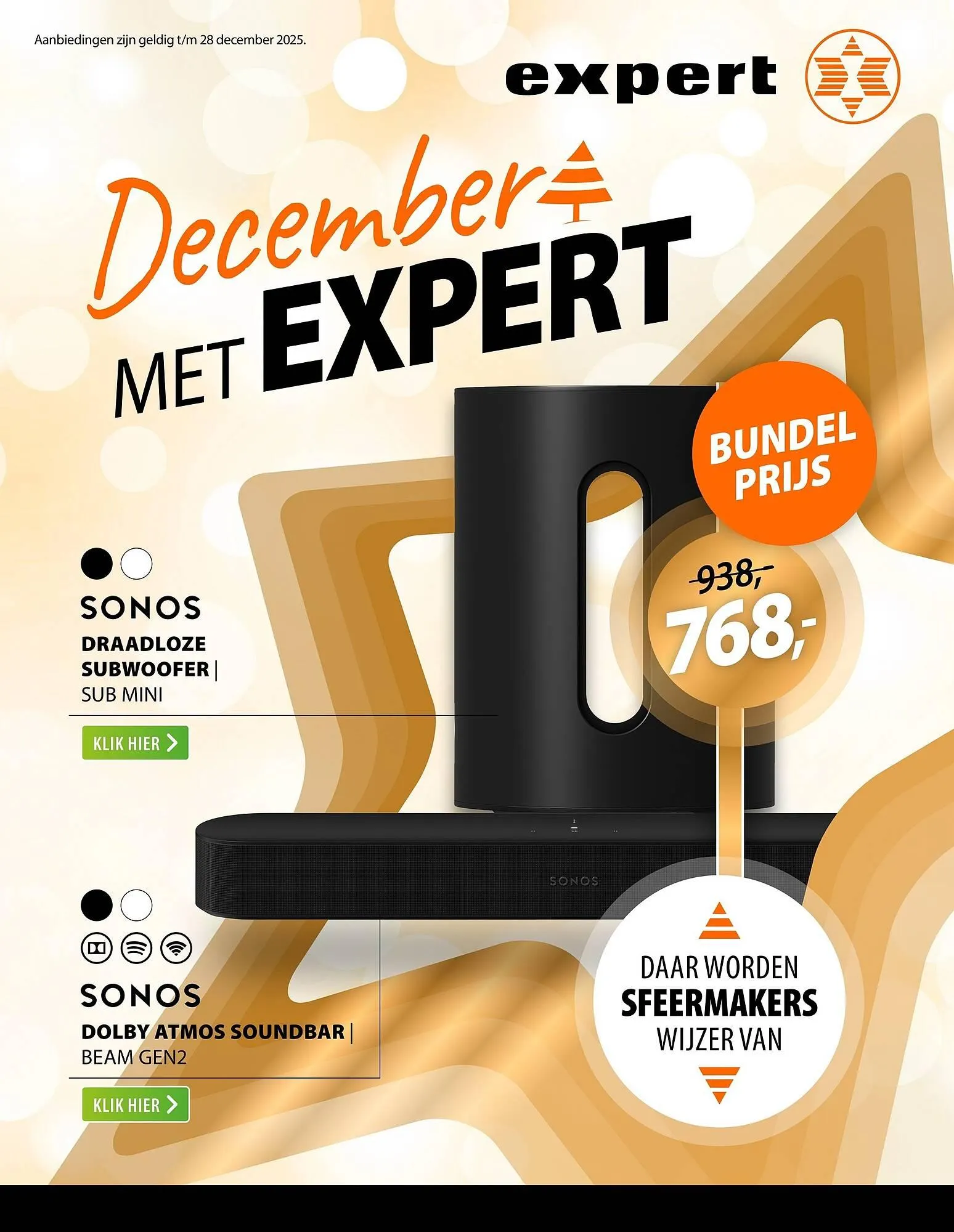Expert folder van 14 december tot 28 december 2025 - Folder pagina 1