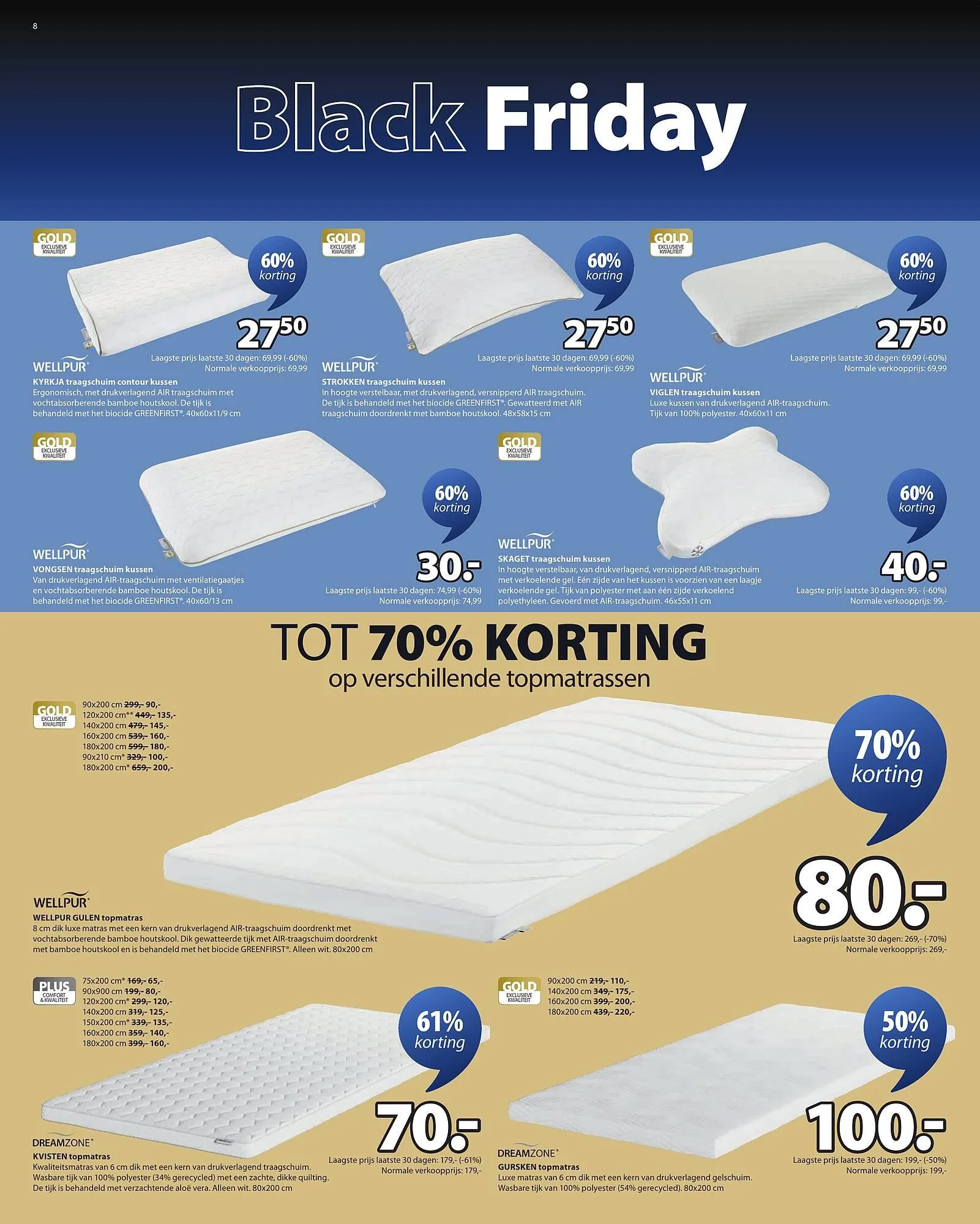 Jysk folder van 24 november tot 1 december 2025 - Folder pagina 8