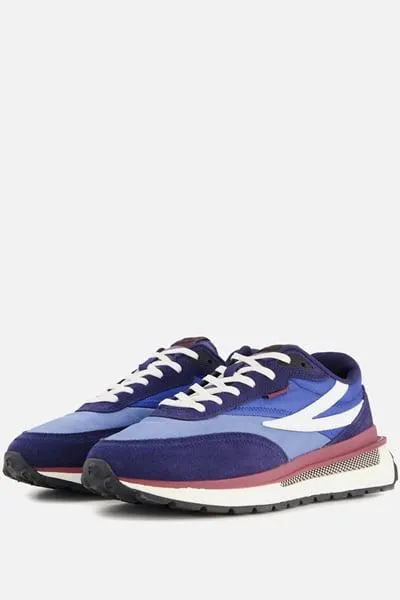 Fila Reggio Sneakers blauw Suede
