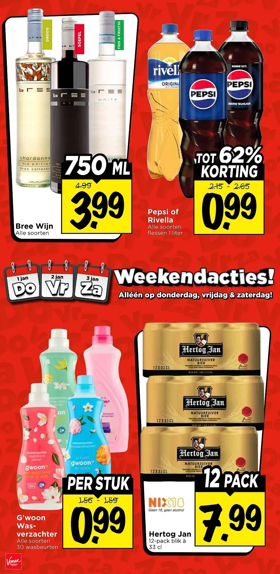 Vomar Voordeelmarkt folder van 28 december tot 3 januari 2026 - Folder pagina 36