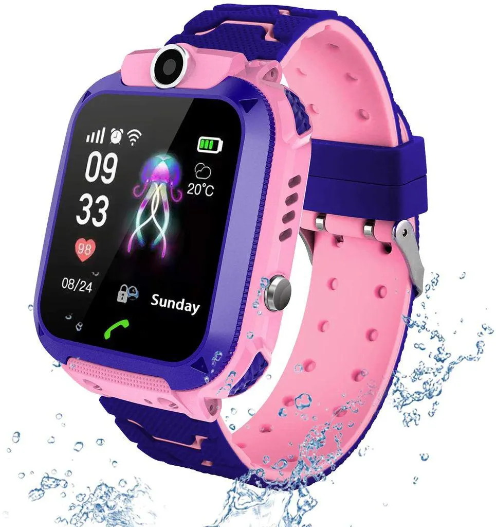 Kinder Smart Watch Telefonuhr, Smart Watch für Kinder Wasserdichter Touchscreen Kinder Smartwatch für Mädchen 3-13 Jahre Kinder Geburtstagsgeschenk