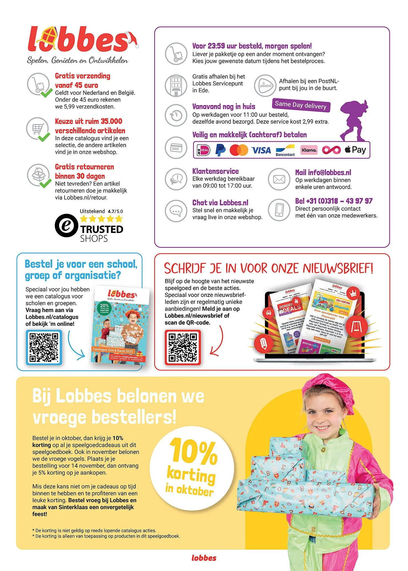 Lobbes folder van 28 september tot 25 december 2025 - Folder pagina 2
