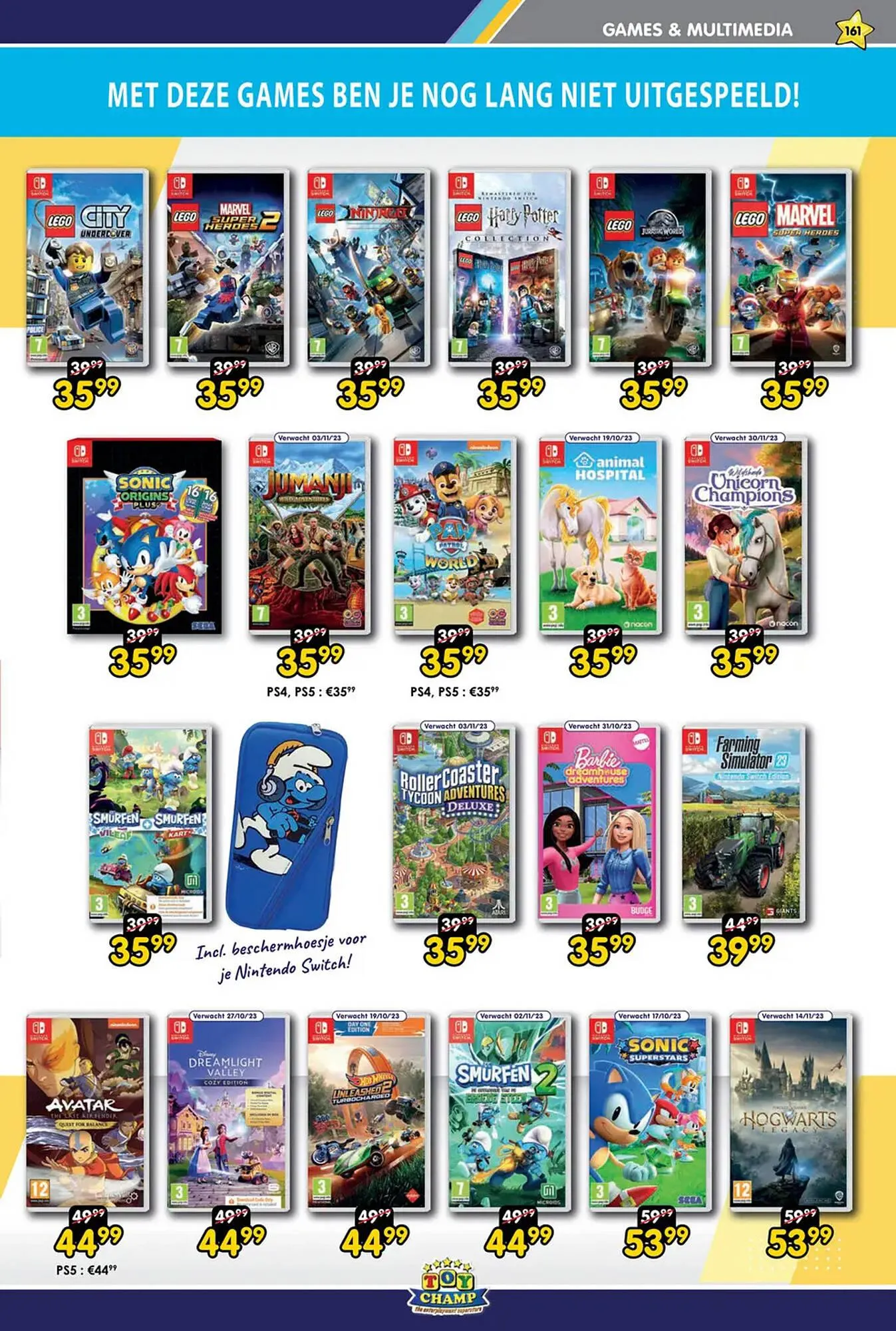ToyChamp folder van 14 oktober tot 10 december 2023 - Folder pagina 161