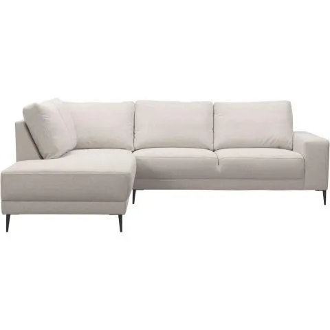 Hoekbank links Portona ecru premium comfort