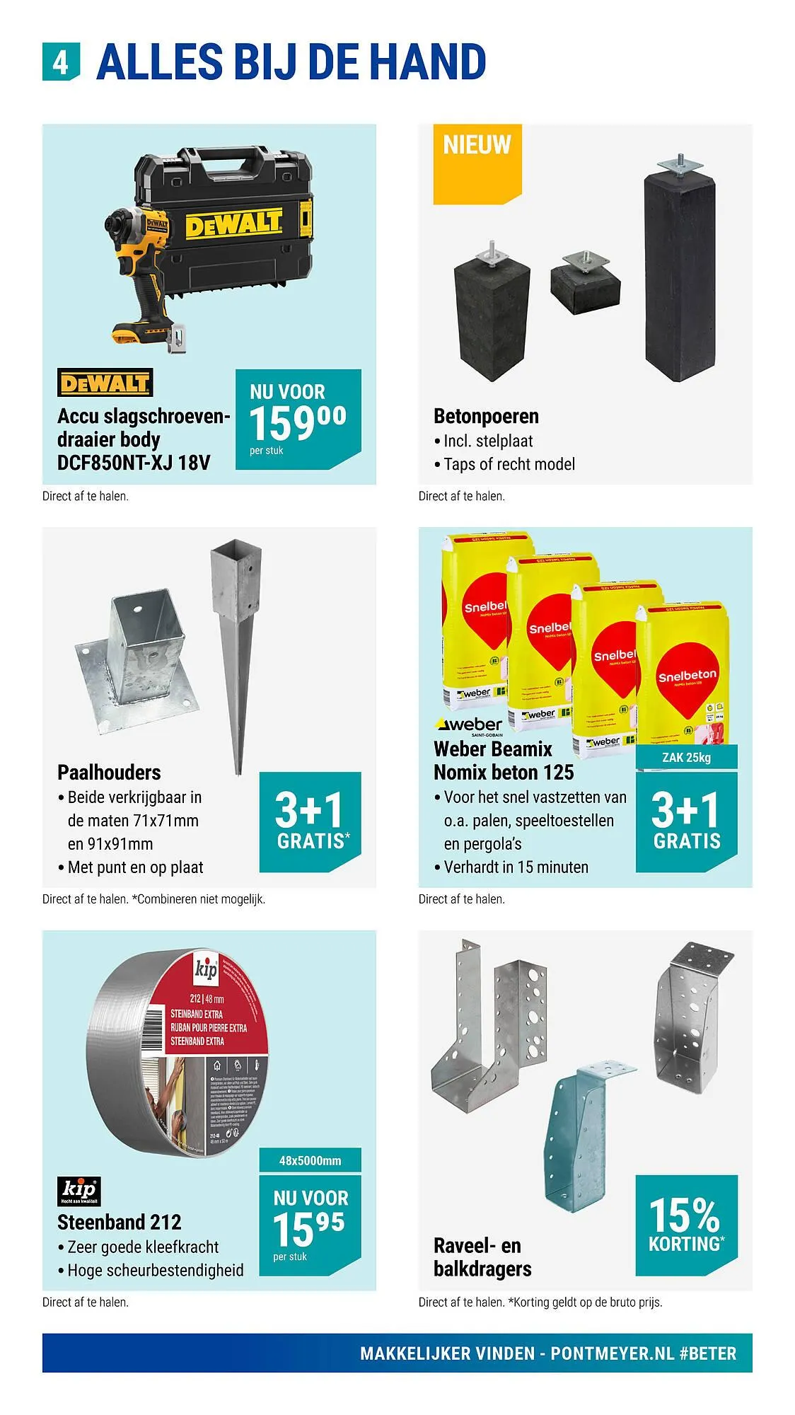 Pontmeyer folder van 1 maart tot 31 maart 2025 - Folder pagina 4