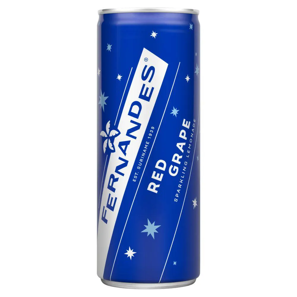 Fernandes Red Grape Sparkling Lemonade 250 ml