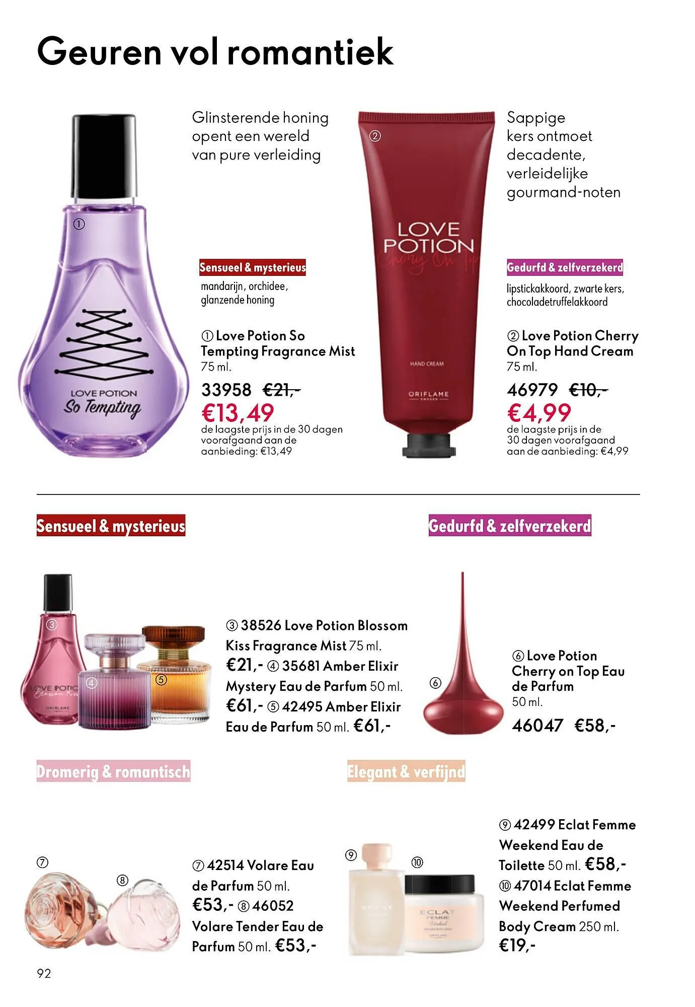 Oriflame brochure van 14 september tot 10 oktober 2025 - Folder pagina 92