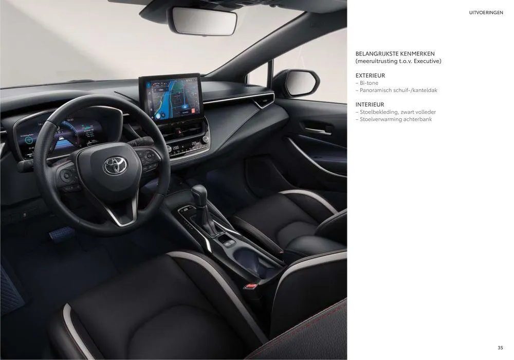 Corolla Hatchback van 20 november tot 20 november 2024 - Folder pagina 35
