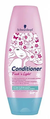Schwarzkopf Conditioner Fresh'n Light Vet haar droge punten - 250 ML