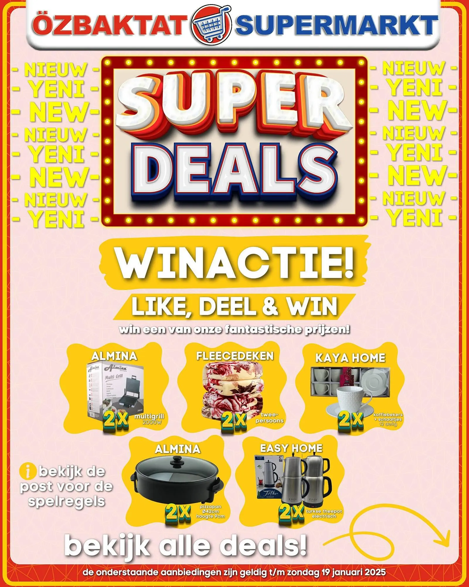 Özbaktat Supermarkt folder - 1