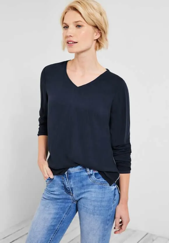 Dobby viscose blouse