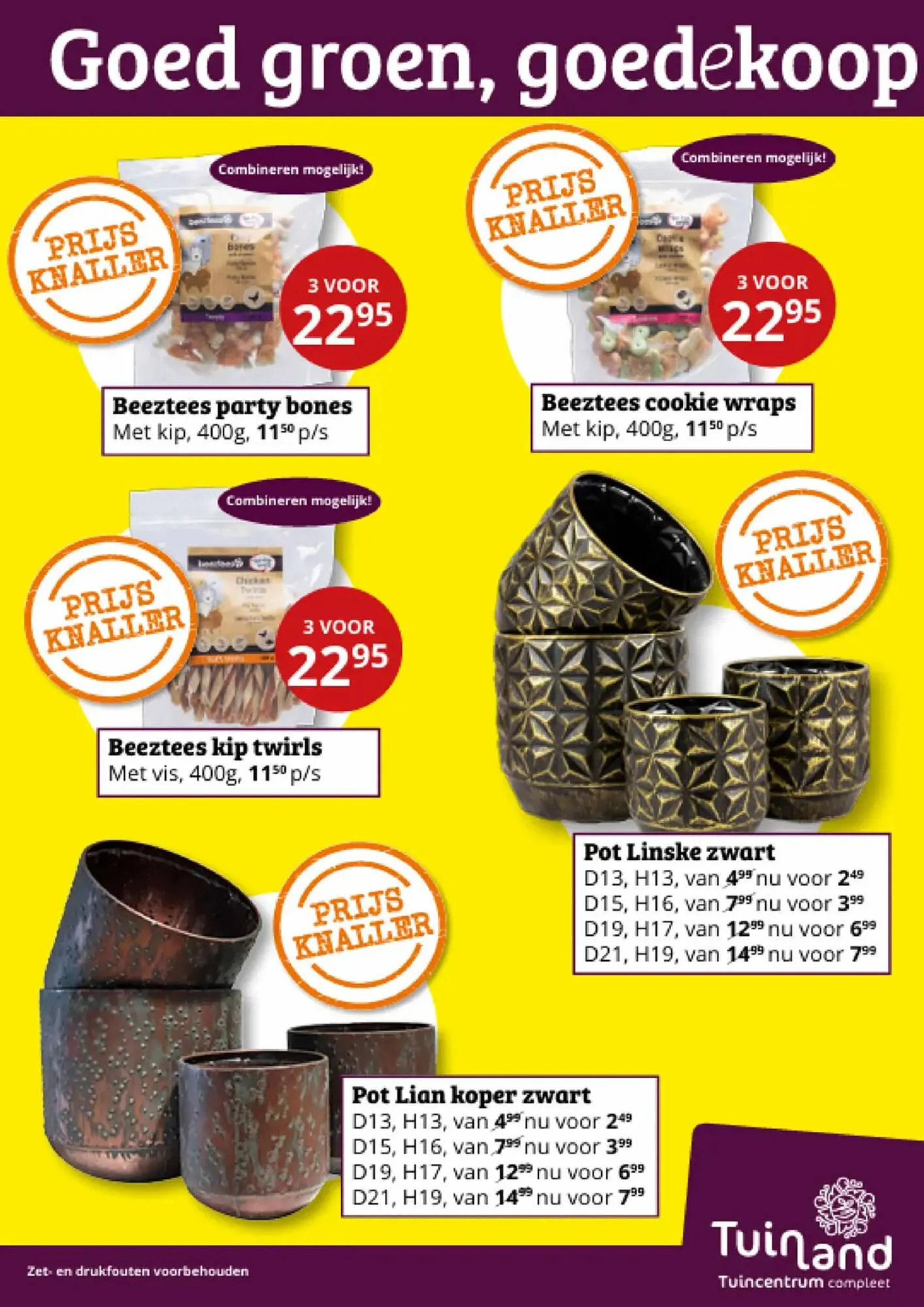 Tuinland folder van 27 oktober tot 9 november 2025 - Folder pagina 4