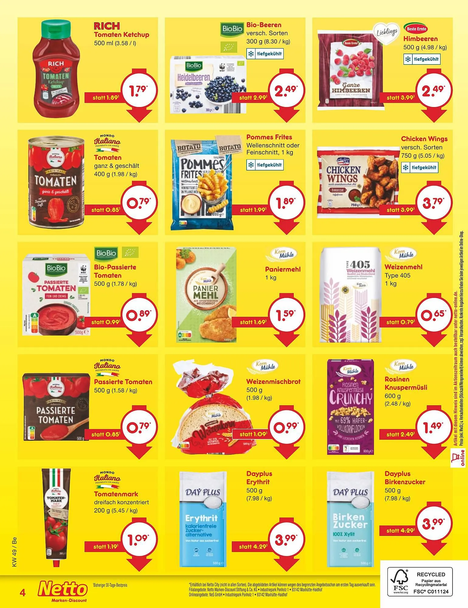 Netto Marken-Discount DE folder van 4 december tot 9 december 2023 - Folder pagina 50