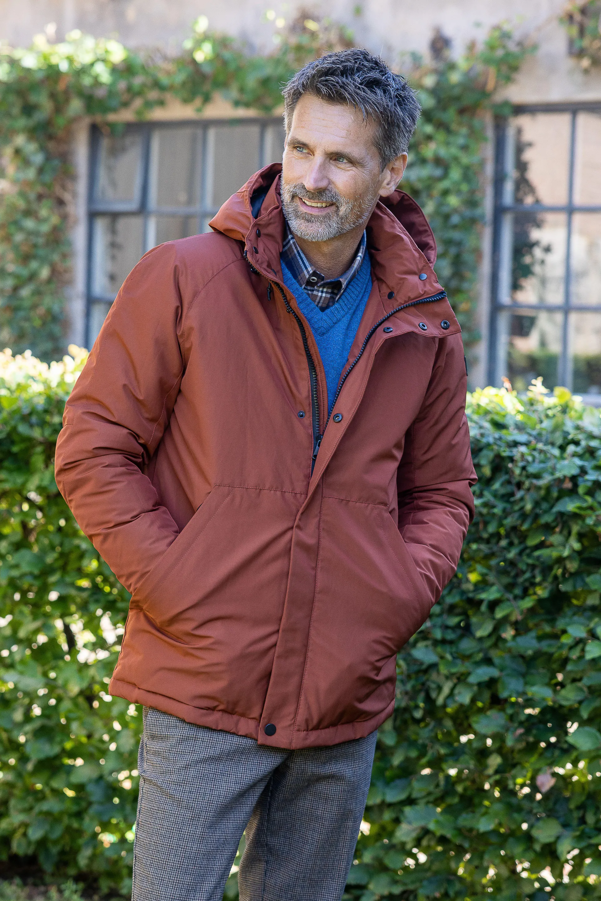 Driekwart jack The Midlength Oranje