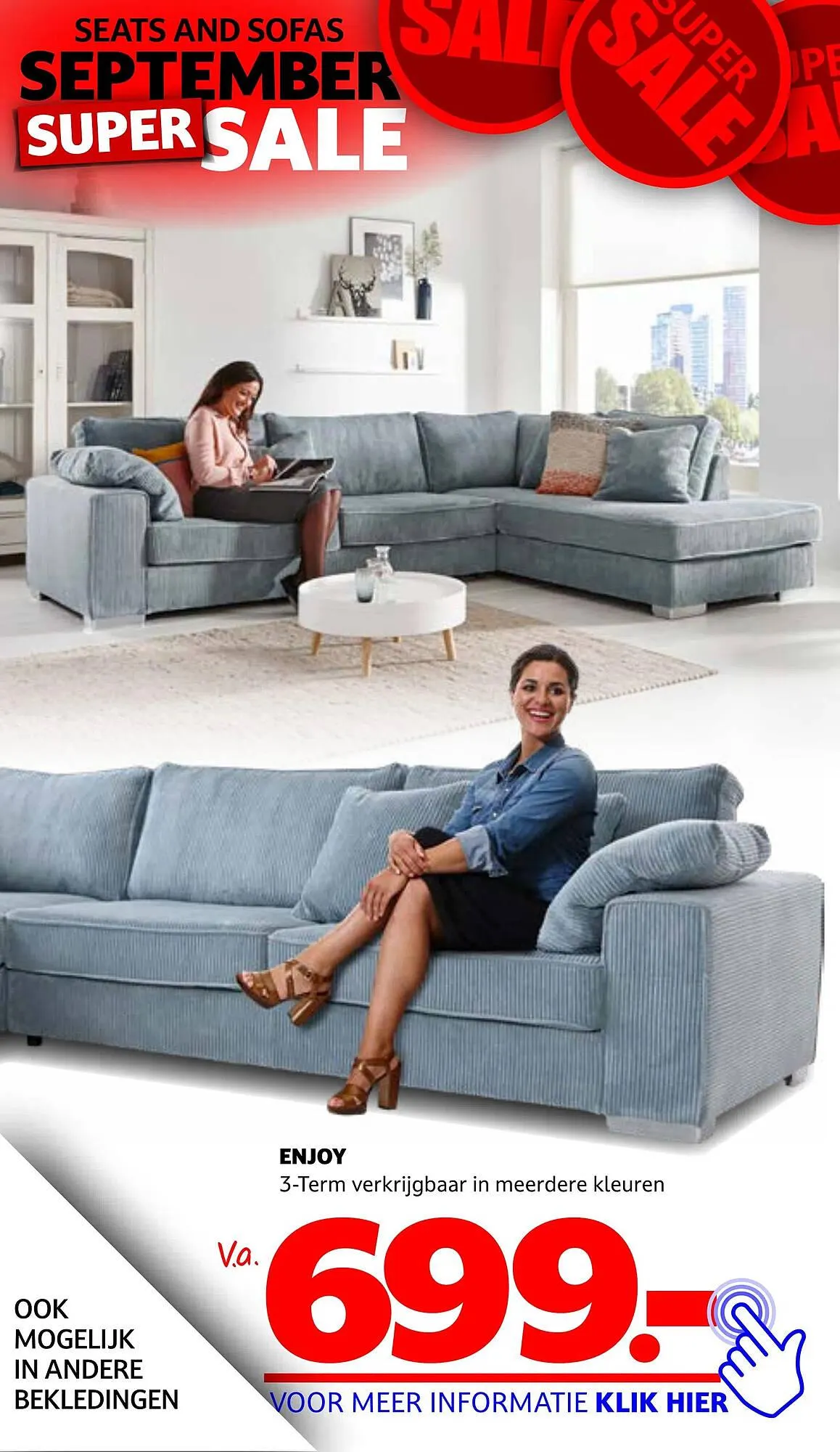 Seats and Sofas folder van 31 augustus tot 30 september 2025 - Folder pagina 13
