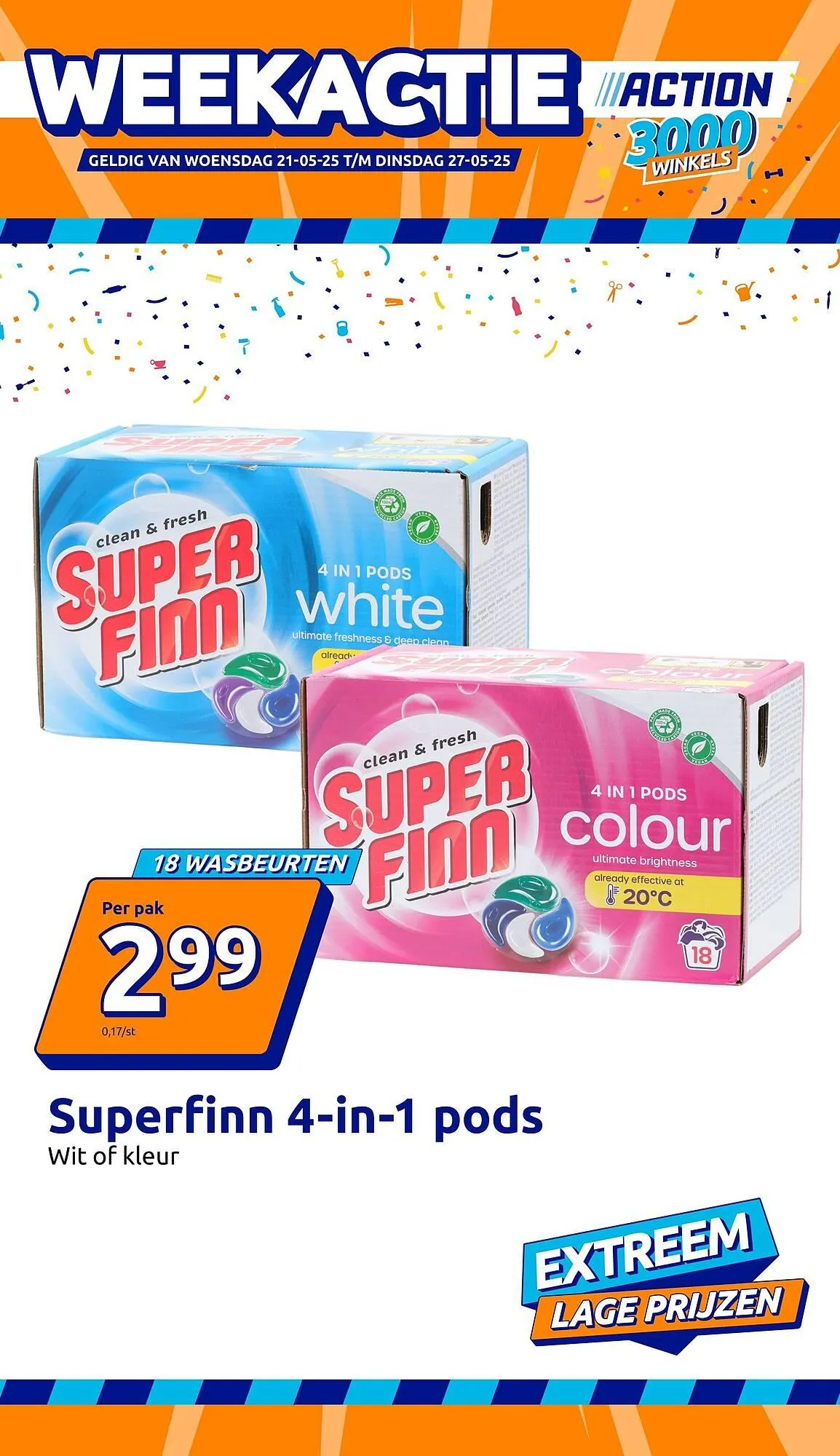 Action folder van 21 mei tot 27 mei 2025 - Folder pagina 1
