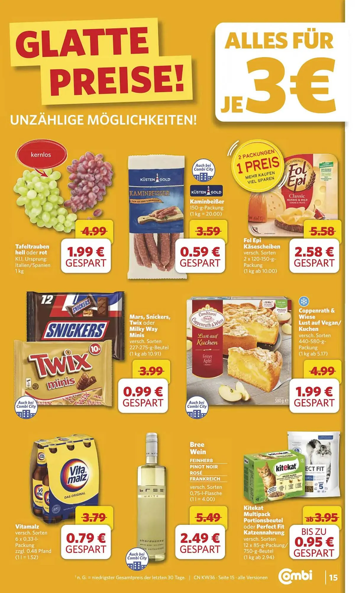 Combi Markt DE folder van 1 september tot 6 september 2025 - Folder pagina 21