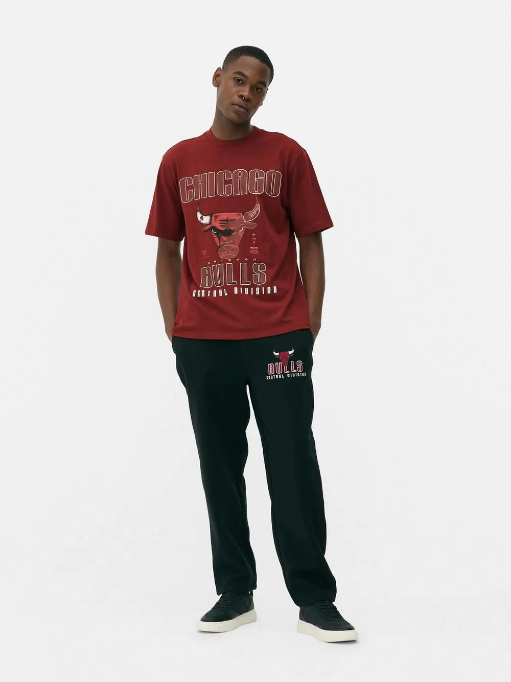 T-shirt gráfica NBA Chicago Bulls