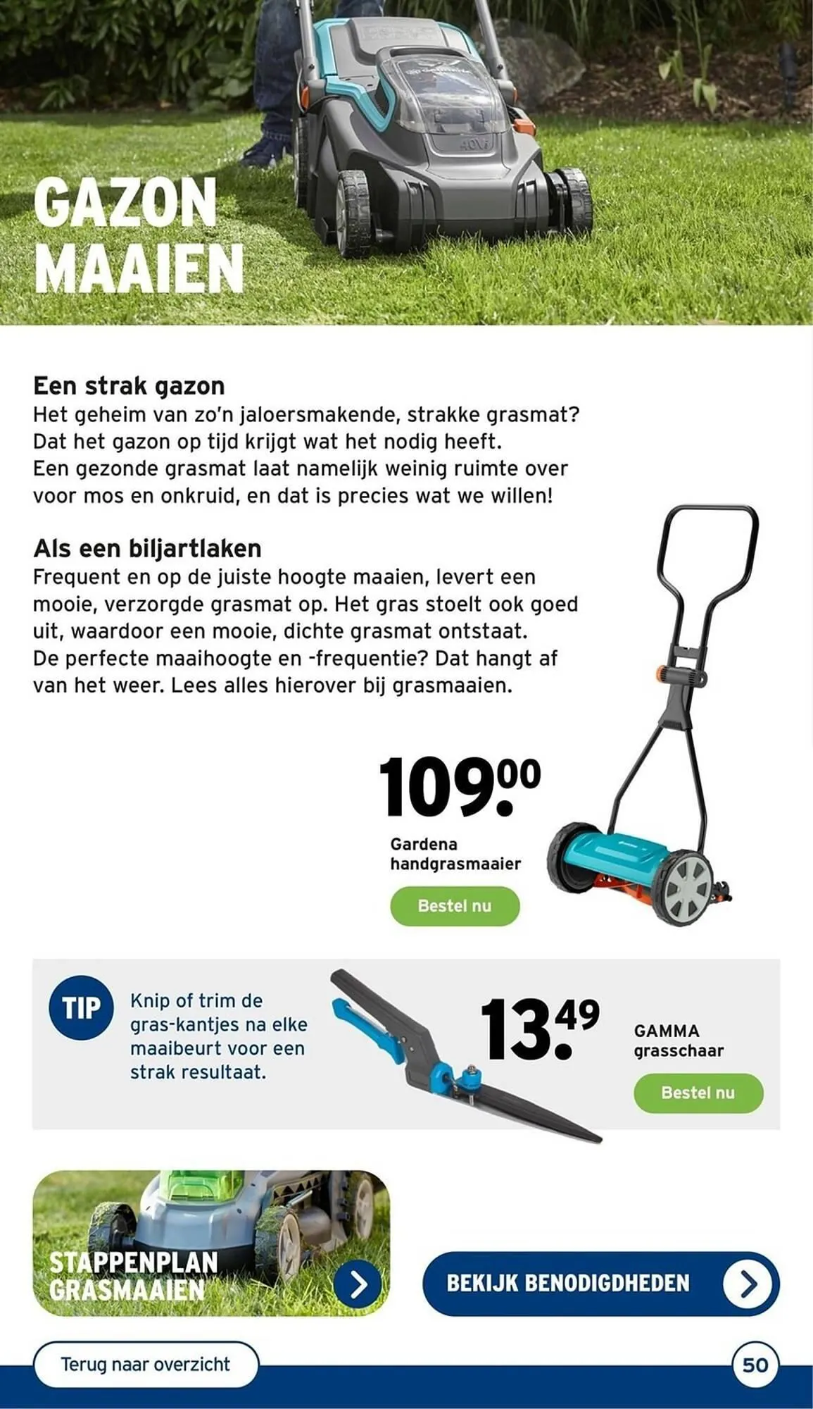 GAMMA tuinmagazine van 22 februari tot 23 februari 2024 - Folder pagina 50