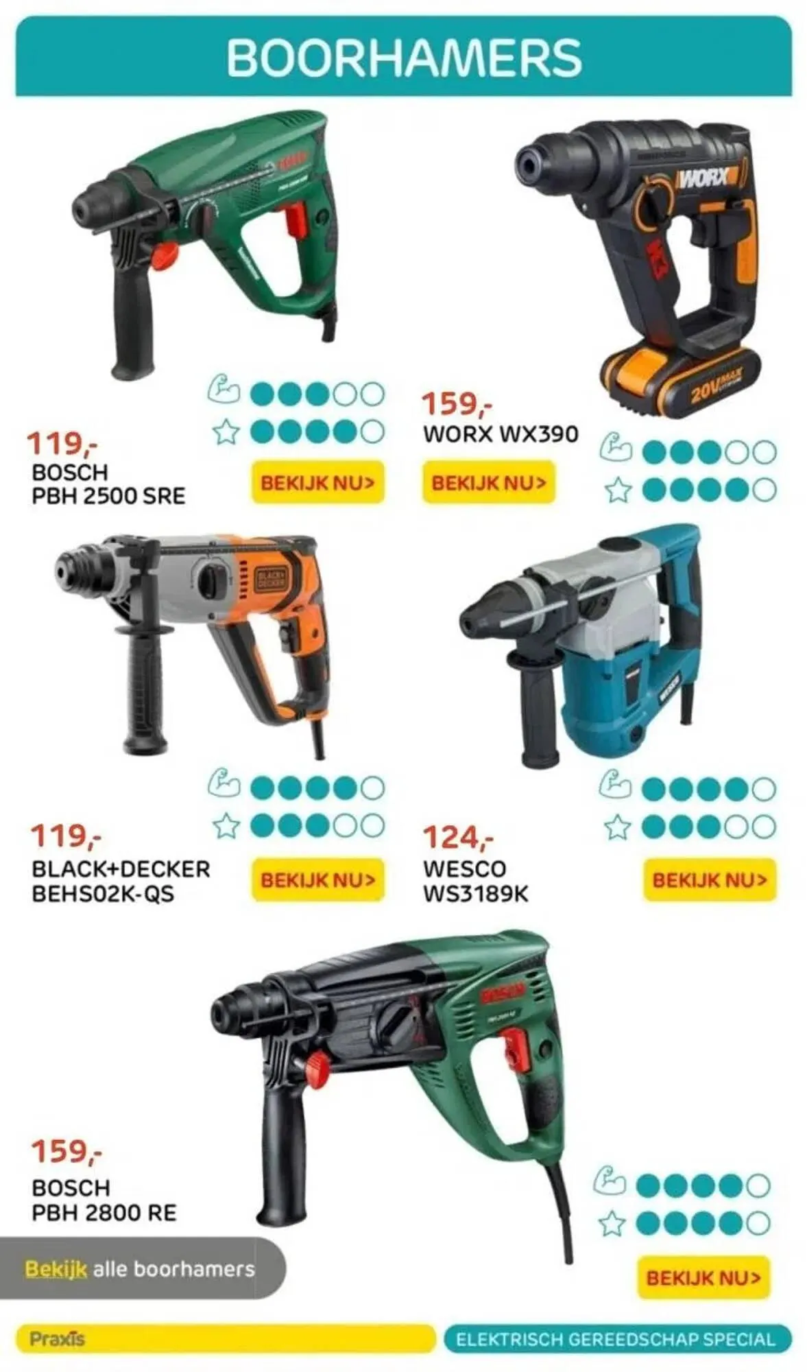 Praxis folder - Elektrisch Gereedschap van 16 november tot 31 juli 2023 - Folder pagina 10