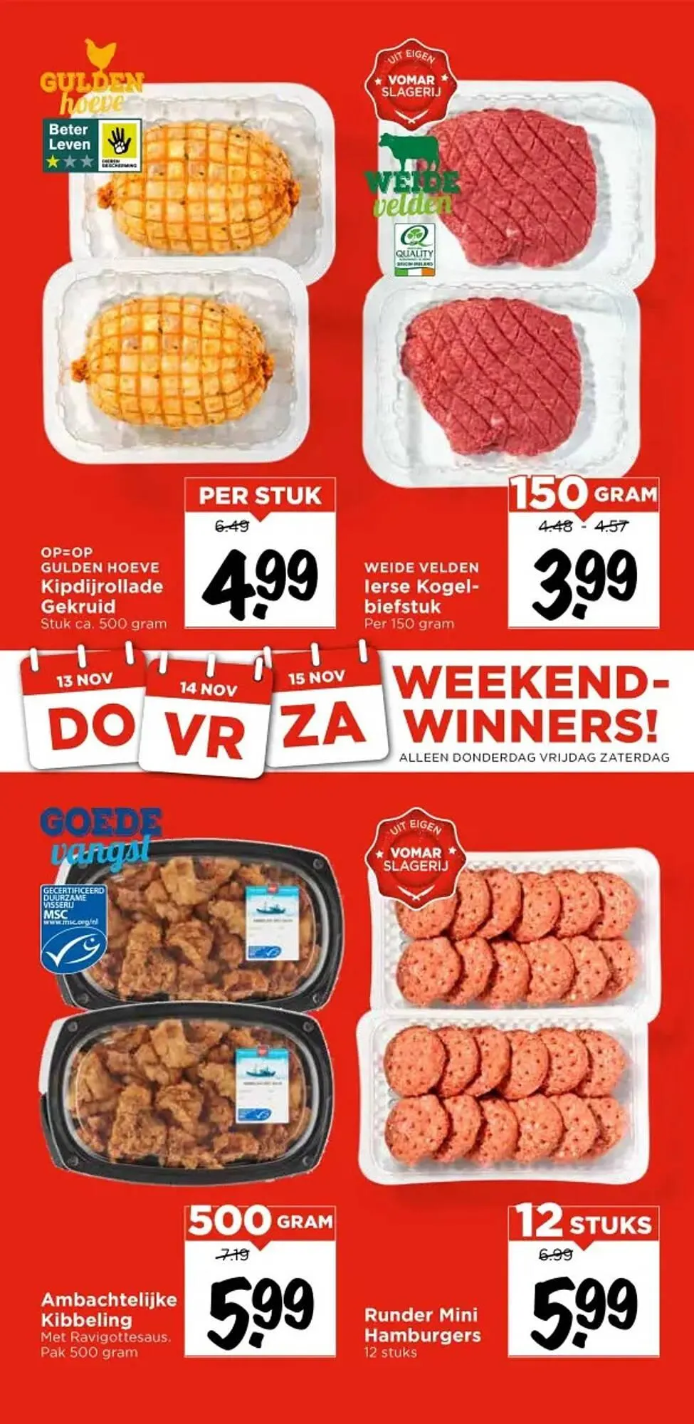 Vomar Voordeelmarkt folder van 9 november tot 15 november 2025 - Folder pagina 43