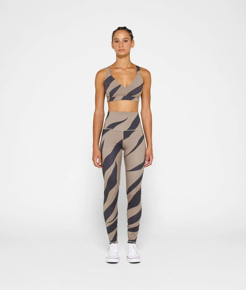 yoga leggings zebra