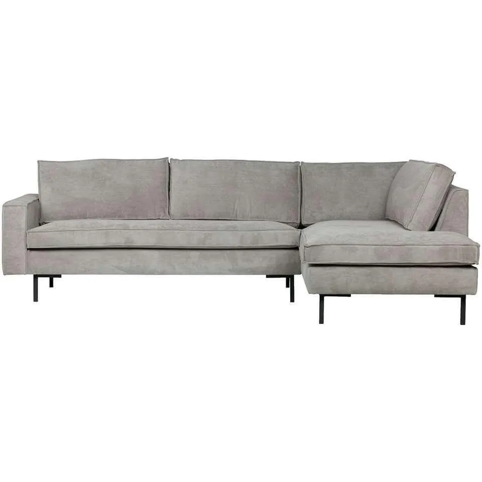 WOOOD hoekbank Arwin rechts - vergrijsd groen