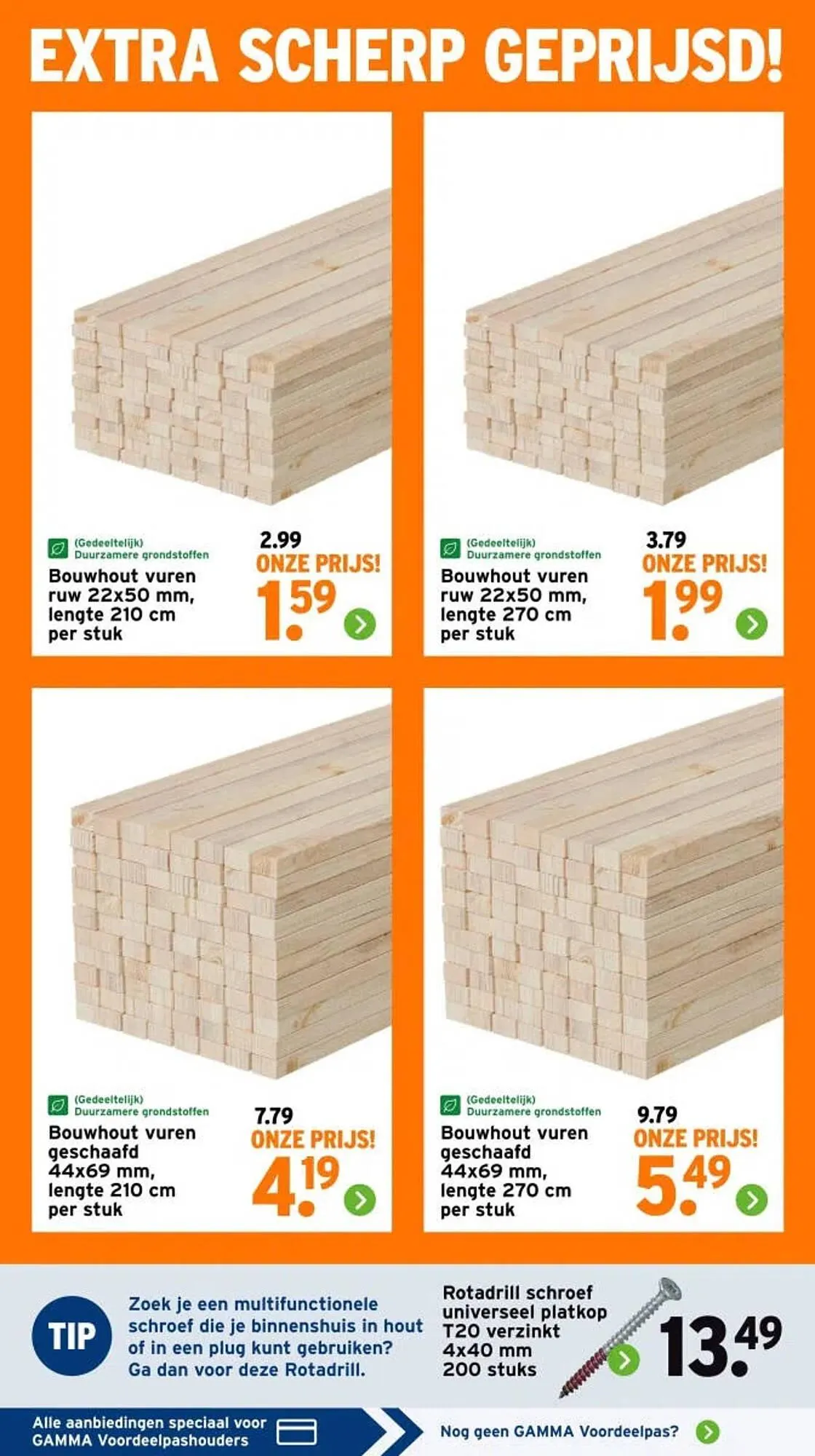 GAMMA folder van 30 maart tot 5 april 2026 - Folder pagina 30