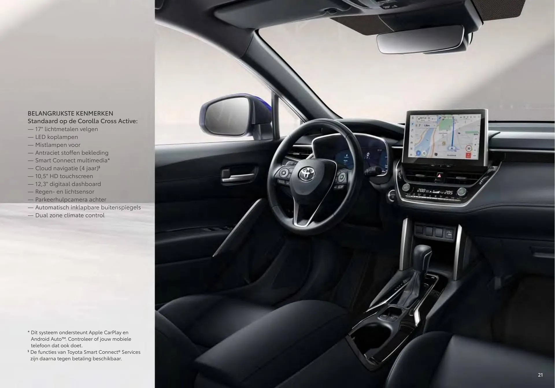 Toyota Corolla Cross folder van 8 januari tot 8 januari 2024 - Folder pagina 21