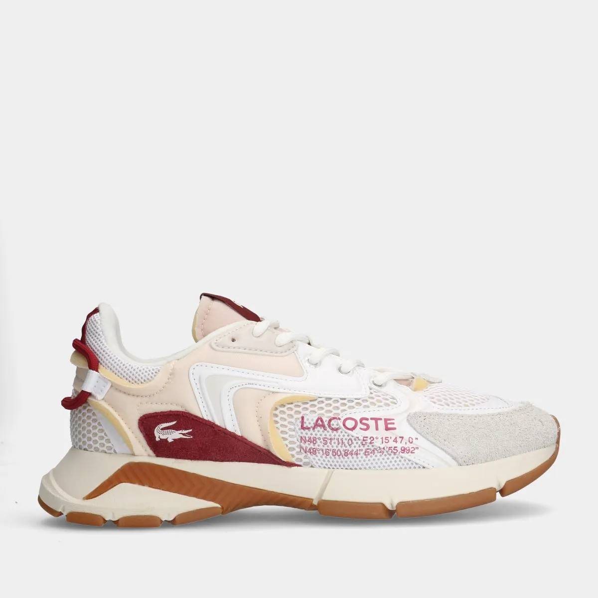 Lacoste L003 NEO witte heren sneakers