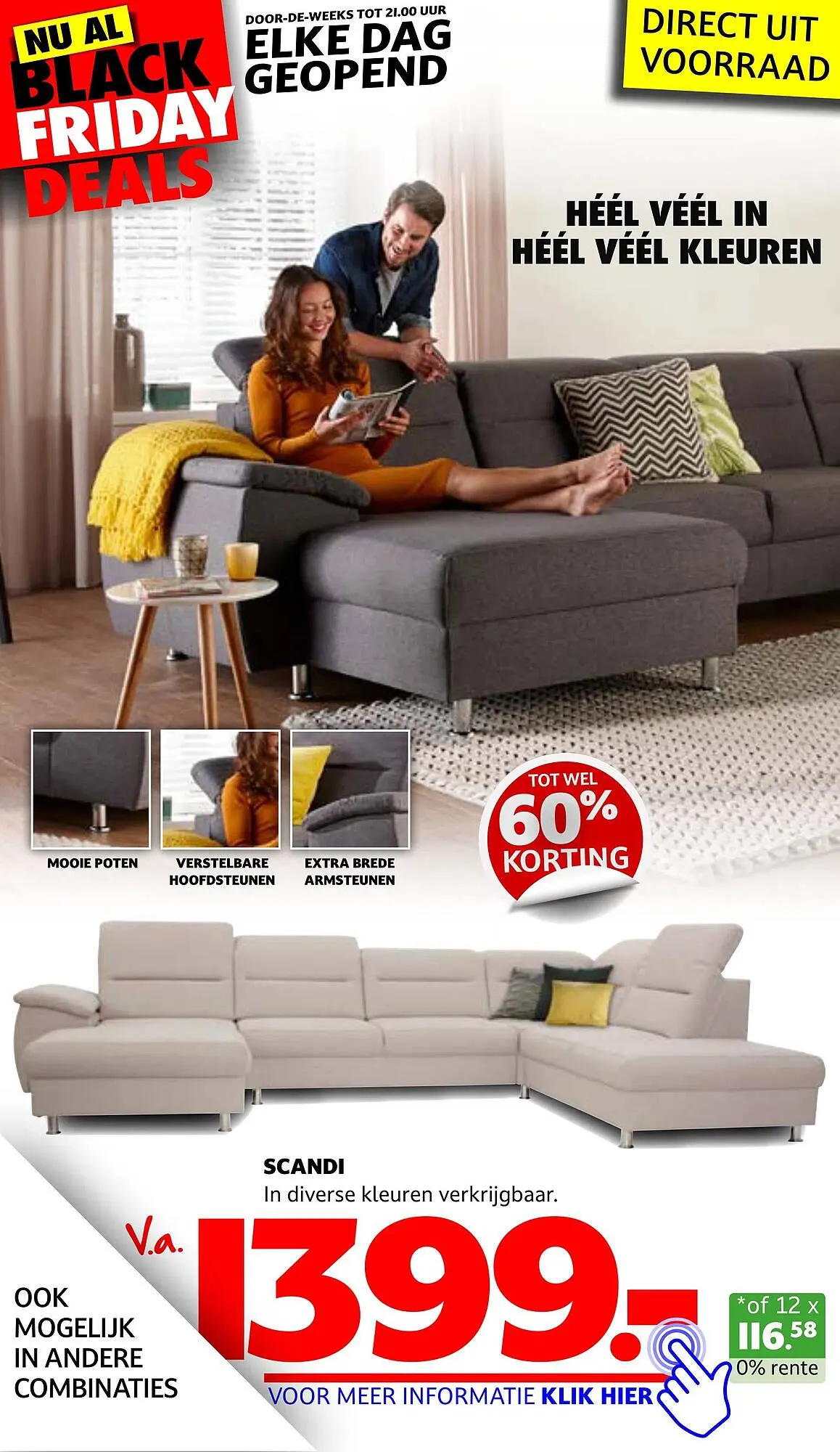 Seats and Sofas folder van 31 oktober tot 23 november 2023 - Folder pagina 57