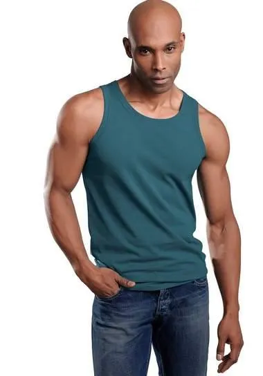 H.I.S Tanktop Onderhemd voor heren met ronde hals van katoen (set, 3-delig)
