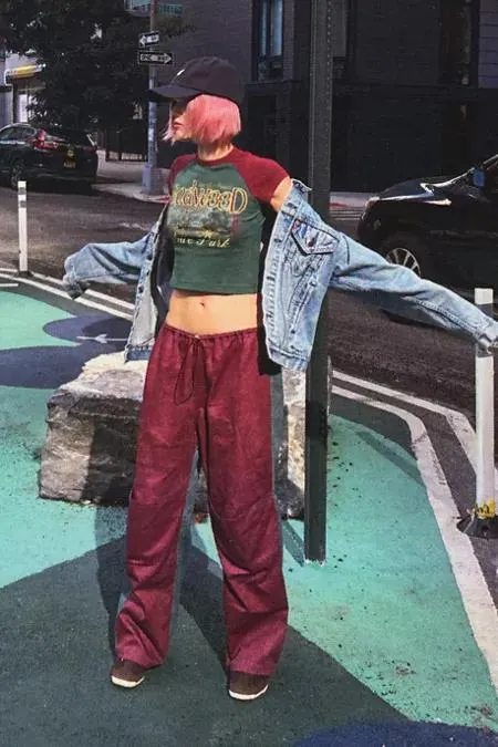 Redwood Raglan Baby Tee