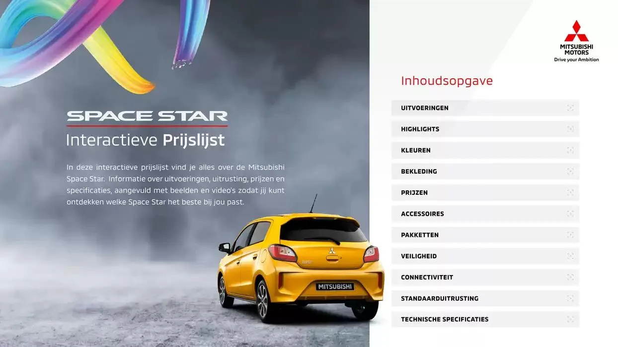 Mitsubishi Space Star van 3 januari tot 3 januari 2026 - Folder pagina 2