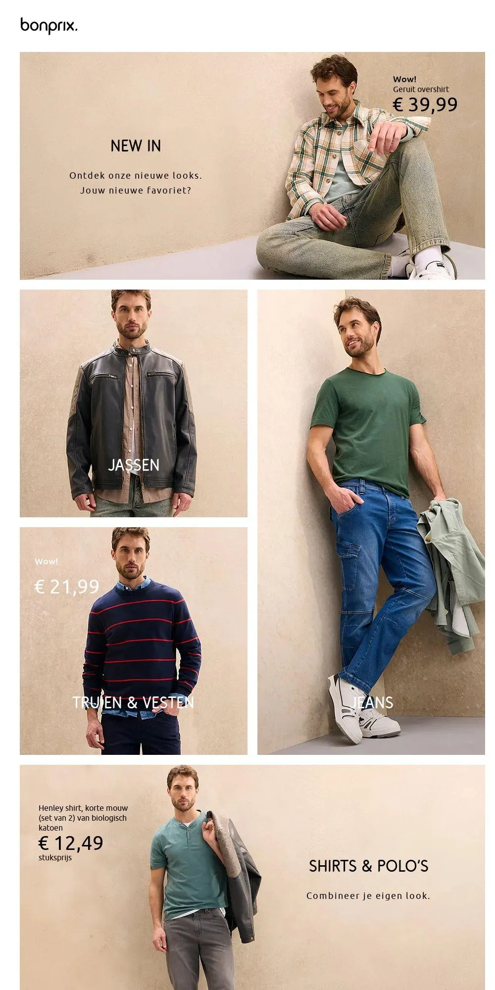 Bonprix Actuele folder van 10 maart tot 16 maart 2025 - Folder pagina 1