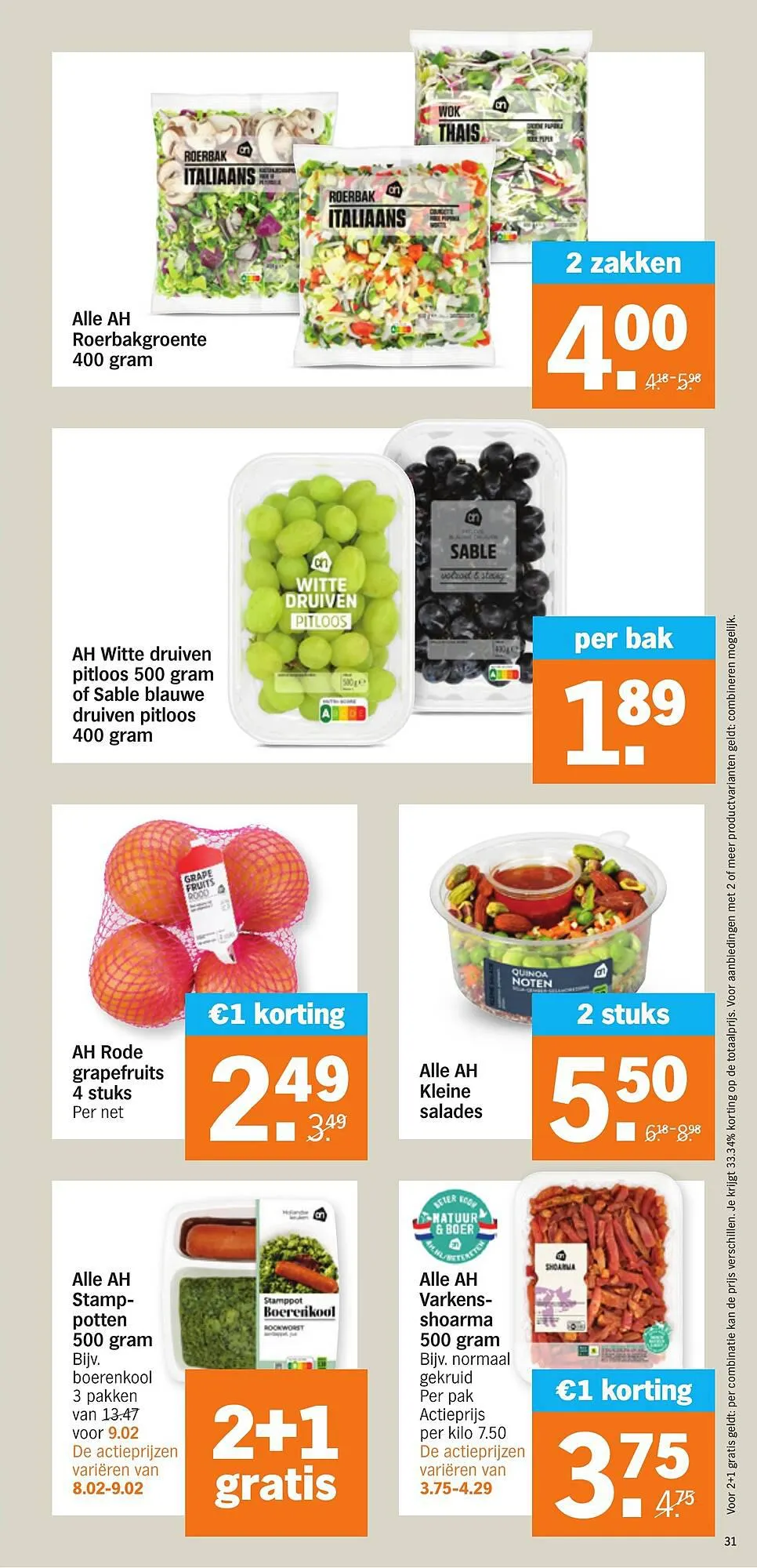 Albert Heijn folder week 39 van 25 september tot 1 oktober 2023 - Folder pagina 31