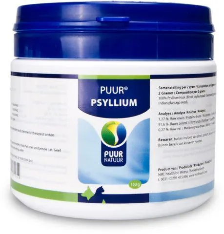 Puur Psyllium - Darmverzorging - 150 gram