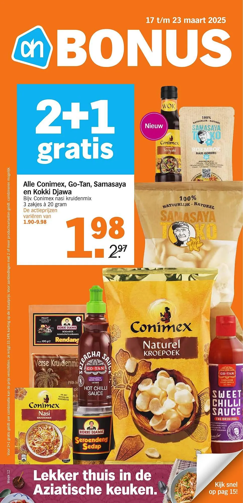 Albert Heijn folder van 17 maart tot 23 maart 2025 - Folder pagina 1