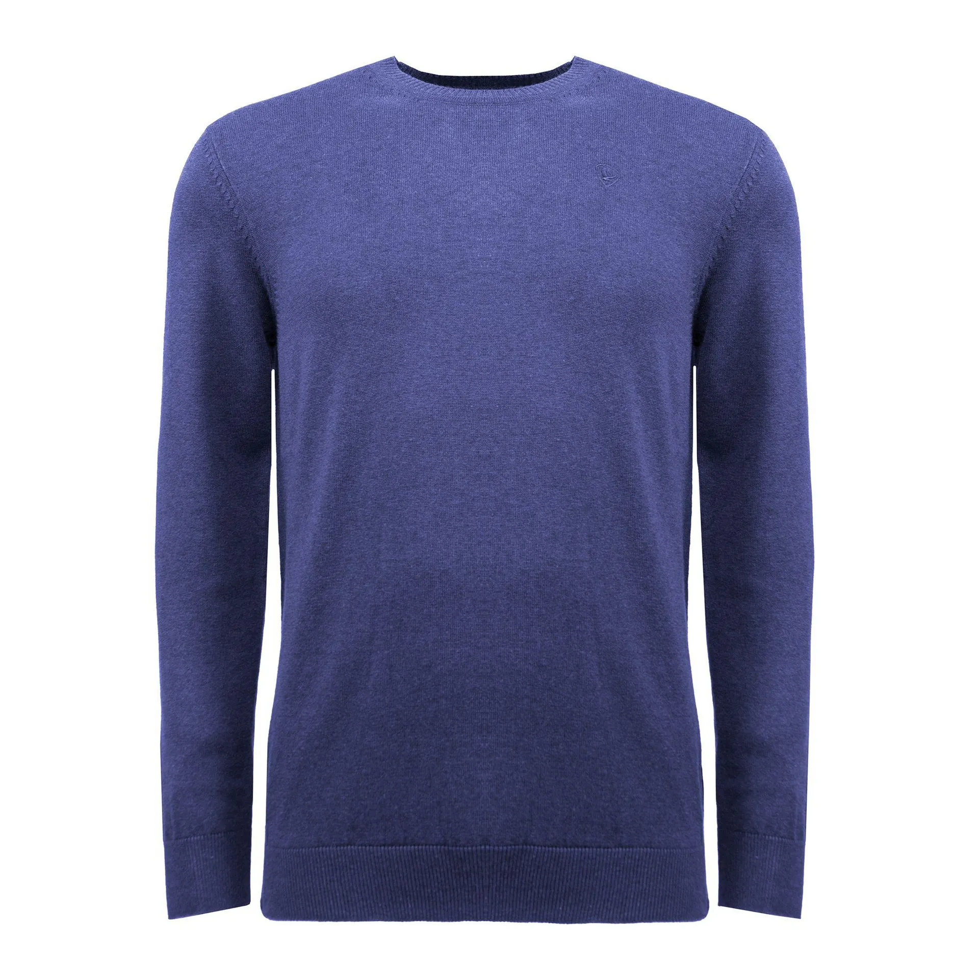 organic katoenen trui blauw